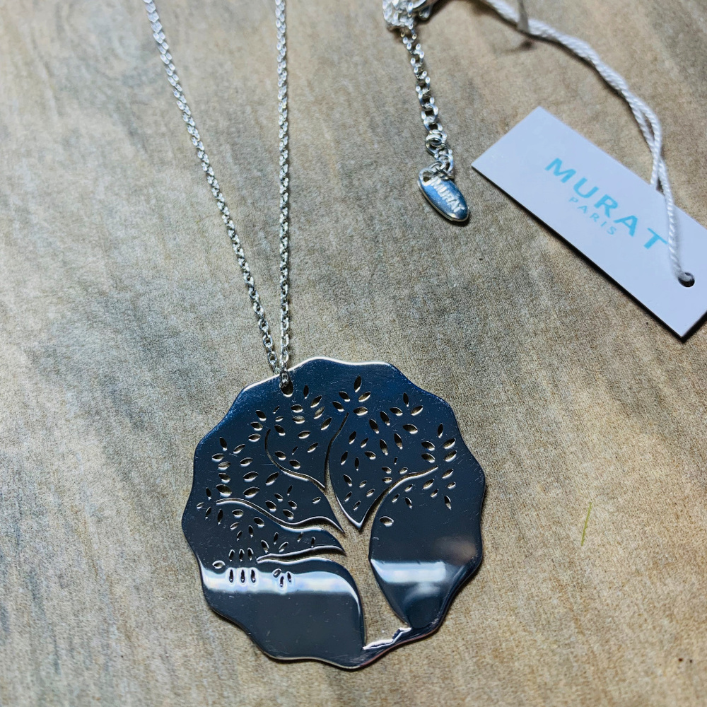 Banyan Tree Sterling Silver 18" Necklace